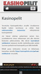 Mobile Screenshot of kasinopelit.info